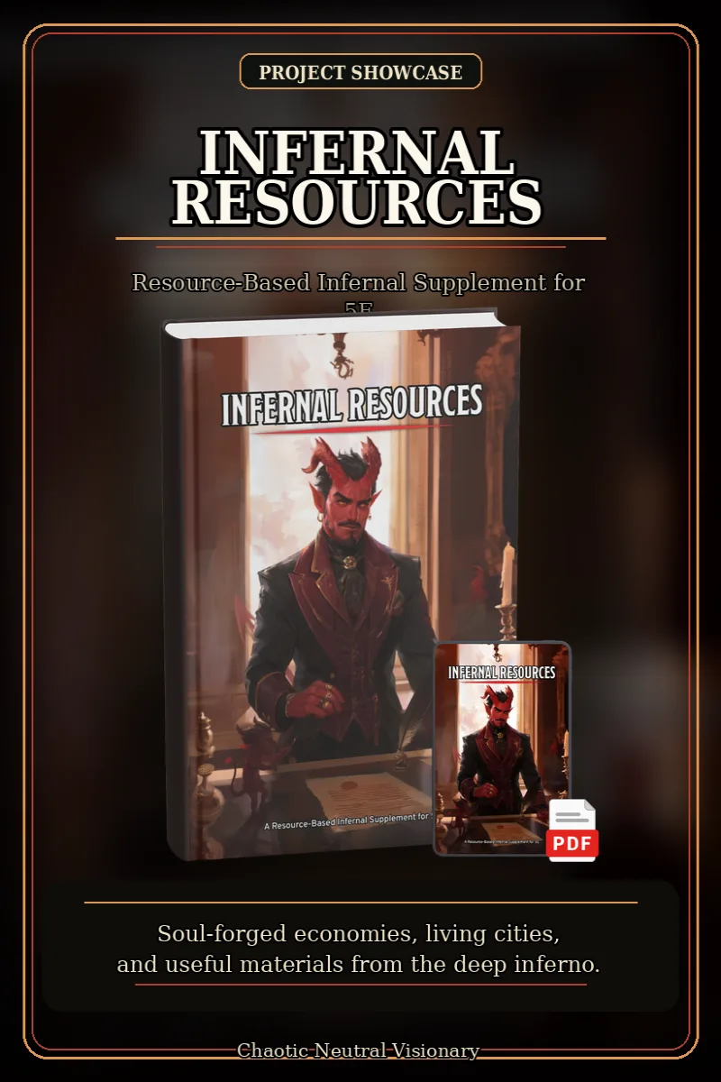 Cover: Infernal Resources